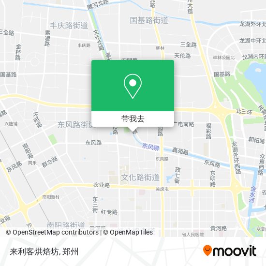 来利客烘焙坊地图