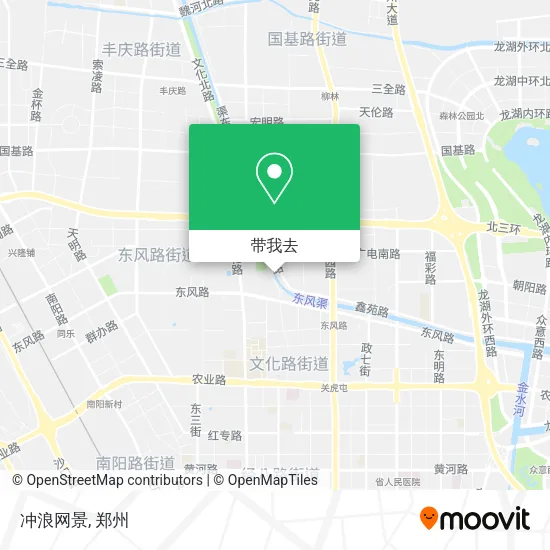冲浪网景地图