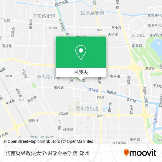 河南财经政法大学-财政金融学院地图