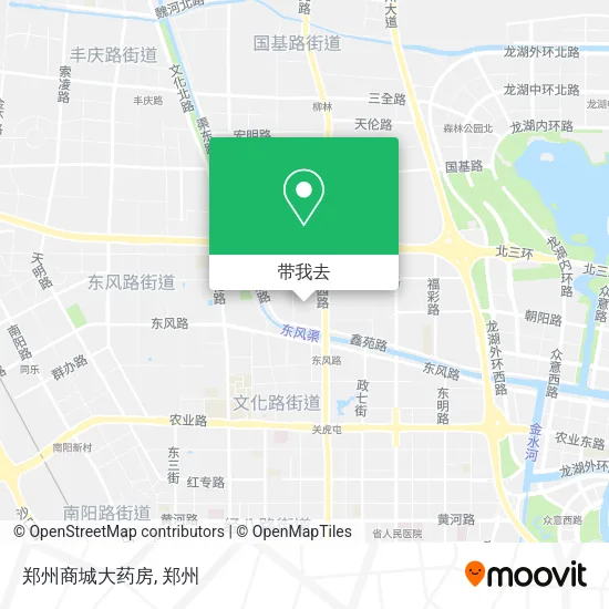 郑州商城大药房地图
