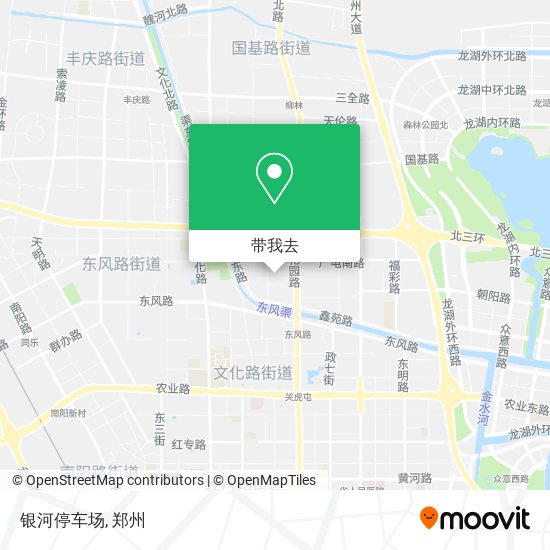 银河停车场地图