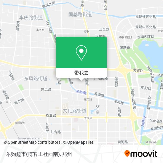 乐购超市(博客工社西南)地图