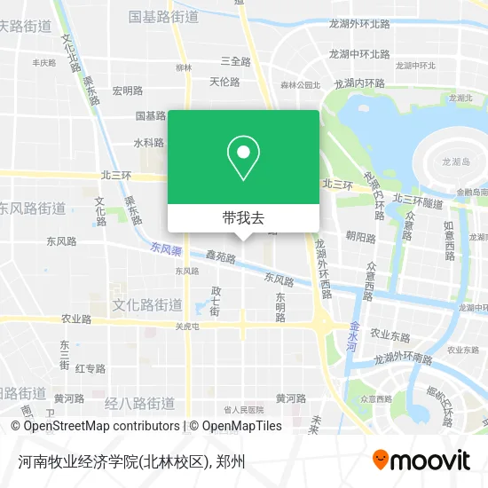 河南牧业经济学院(北林校区)地图