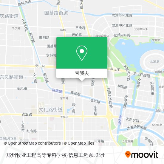 郑州牧业工程高等专科学校-信息工程系地图
