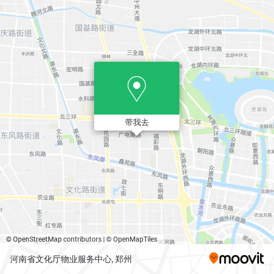 河南省文化厅物业服务中心地图