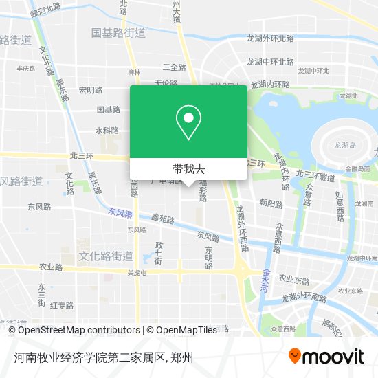 河南牧业经济学院第二家属区地图