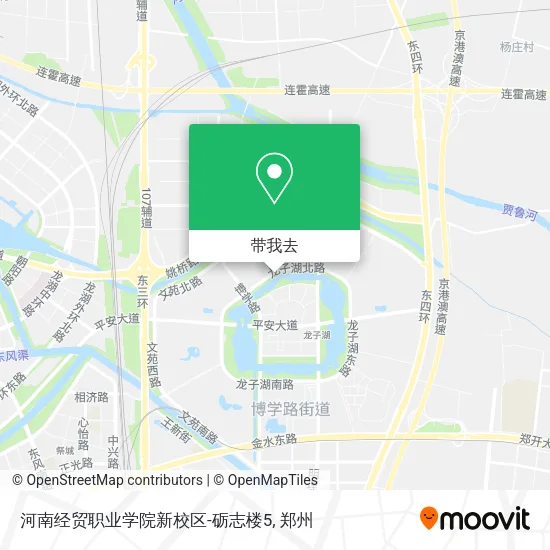 河南经贸职业学院新校区-砺志楼5地图