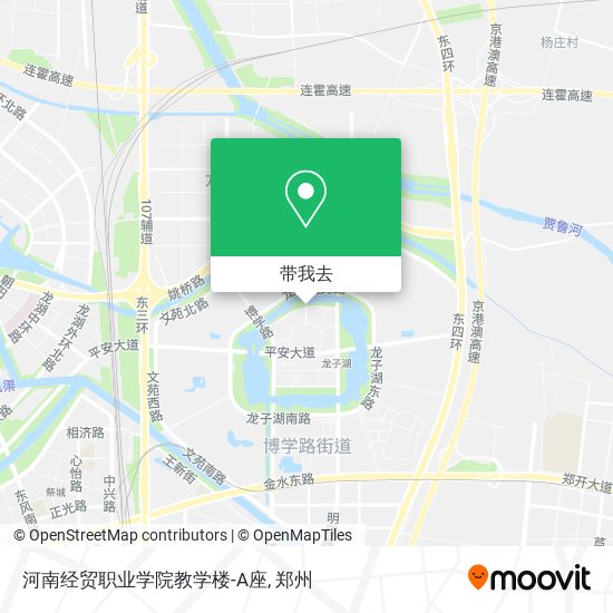 河南经贸职业学院教学楼-A座地图