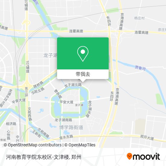 河南教育学院东校区-文津楼地图