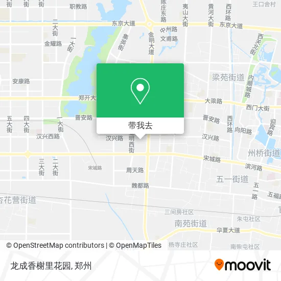 龙成香榭里花园地图