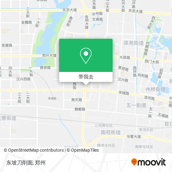 东坡刀削面地图