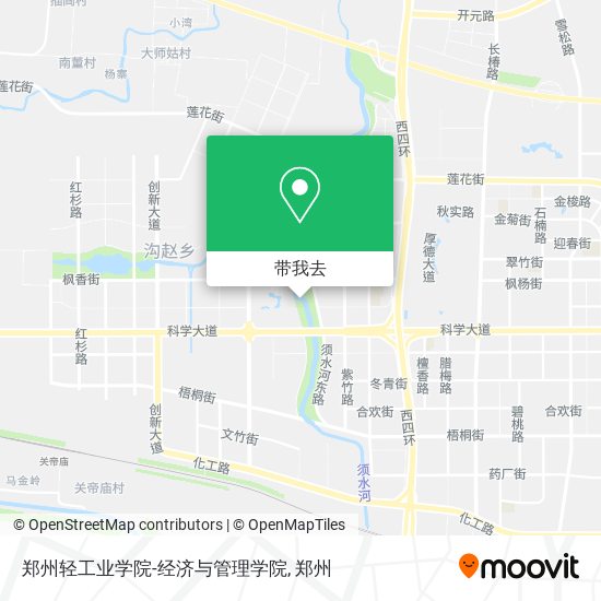 郑州轻工业学院-经济与管理学院地图