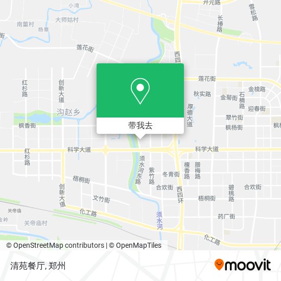 清苑餐厅地图