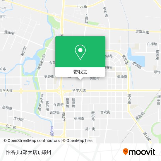 怡香儿(郑大店)地图