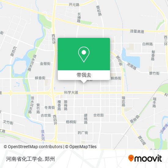 河南省化工学会地图
