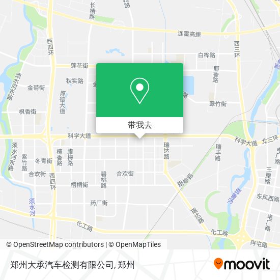 郑州大承汽车检测有限公司地图