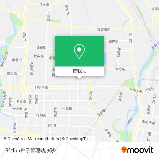 郑州市种子管理站地图