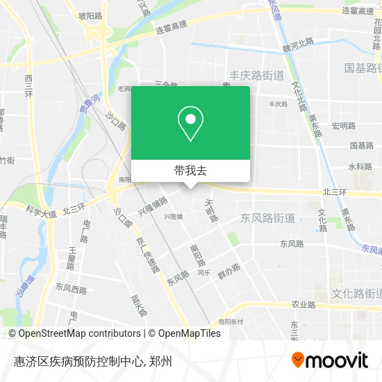 惠济区疾病预防控制中心地图