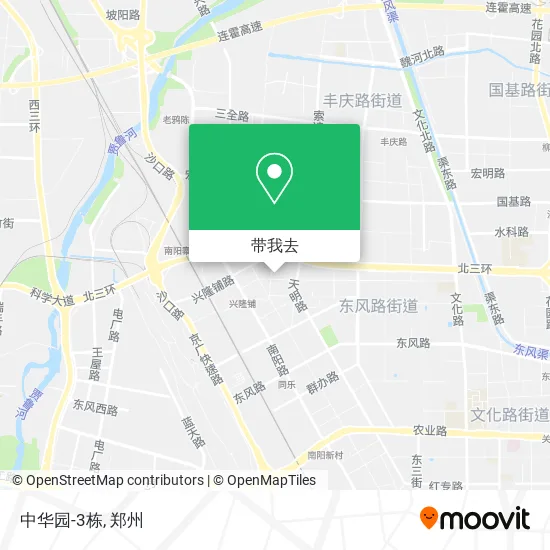 中华园-3栋地图