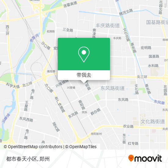 都市春天小区地图