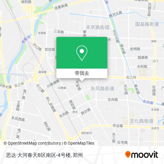 思达·大河春天B区南区-4号楼地图