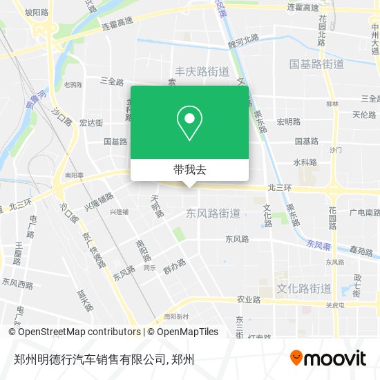 郑州明德行汽车销售有限公司地图