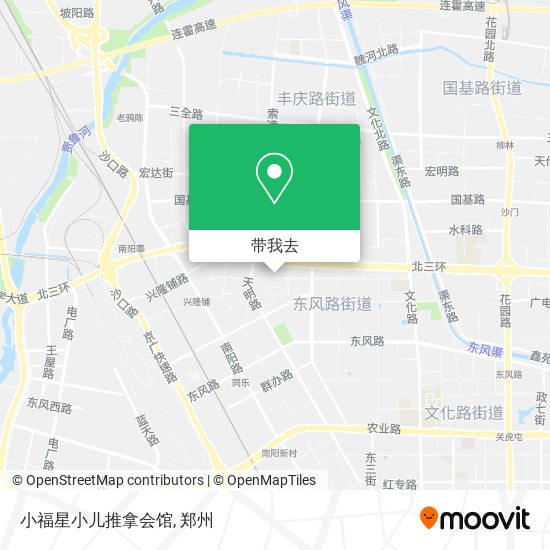 小福星小儿推拿会馆地图