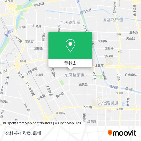 金桂苑-1号楼地图