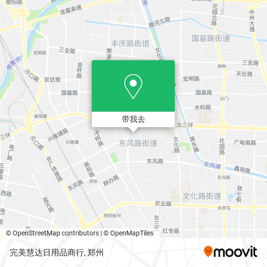 完美慧达日用品商行地图