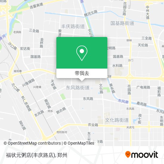 福状元粥店(丰庆路店)地图