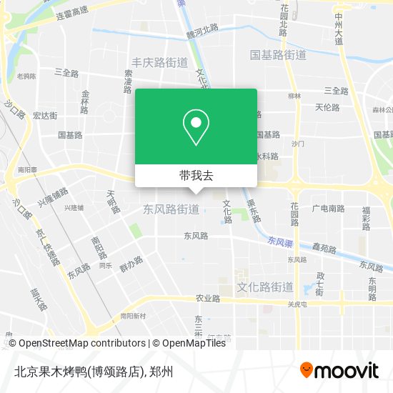 北京果木烤鸭(博颂路店)地图