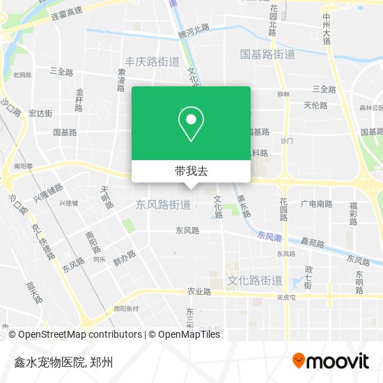 鑫水宠物医院地图