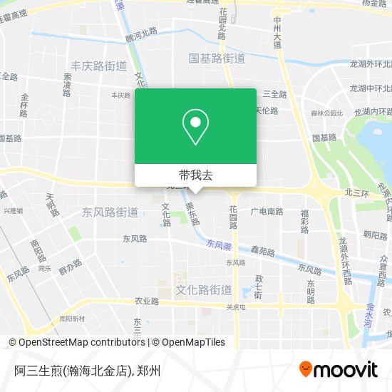 阿三生煎(瀚海北金店)地图
