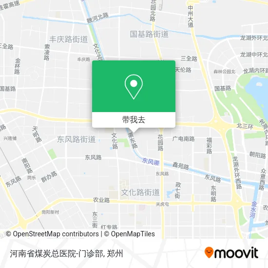 河南省煤炭总医院-门诊部地图