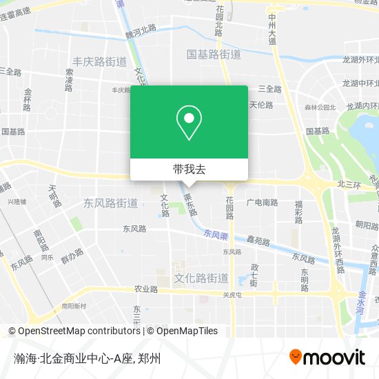 瀚海·北金商业中心-A座地图