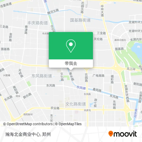 瀚海北金商业中心地图