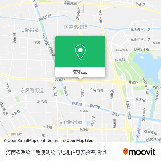 河南省测绘工程院测绘与地理信息实验室地图
