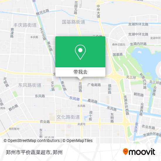 郑州市平价蔬菜超市地图