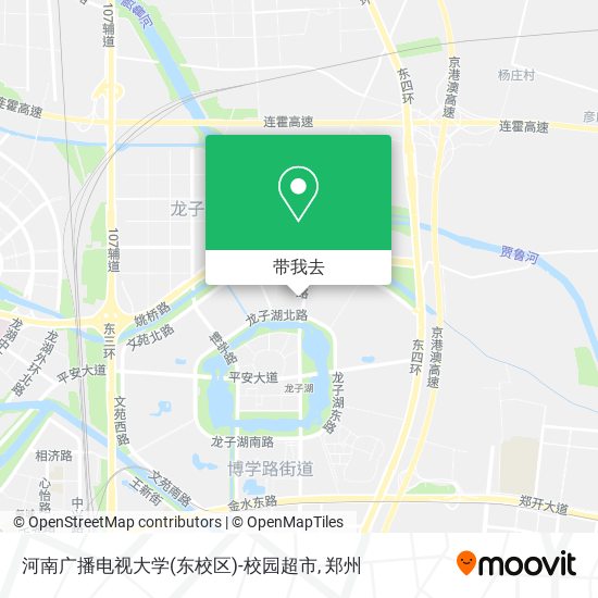 河南广播电视大学(东校区)-校园超市地图