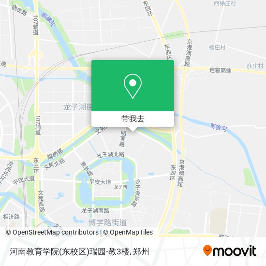 河南教育学院(东校区)瑞园-教3楼地图