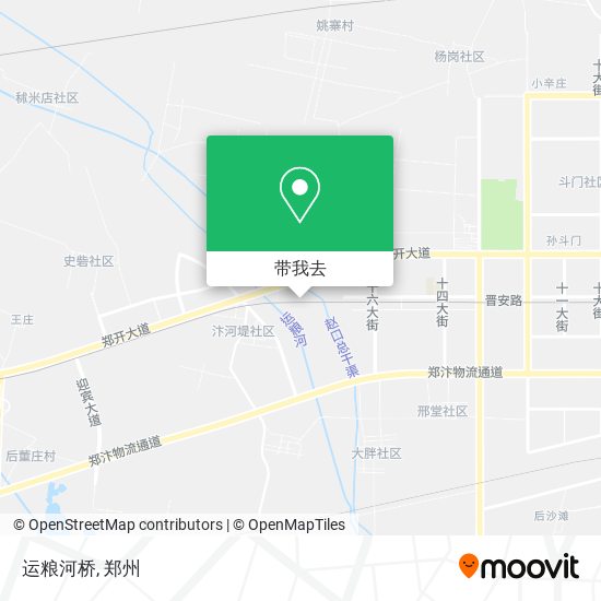 运粮河桥地图