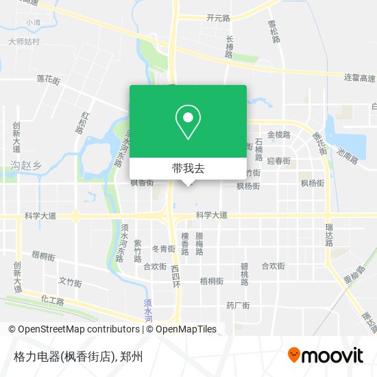 格力电器(枫香街店)地图