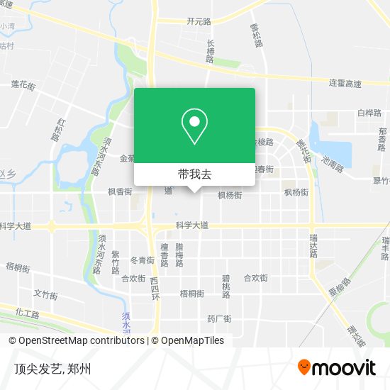 顶尖发艺地图