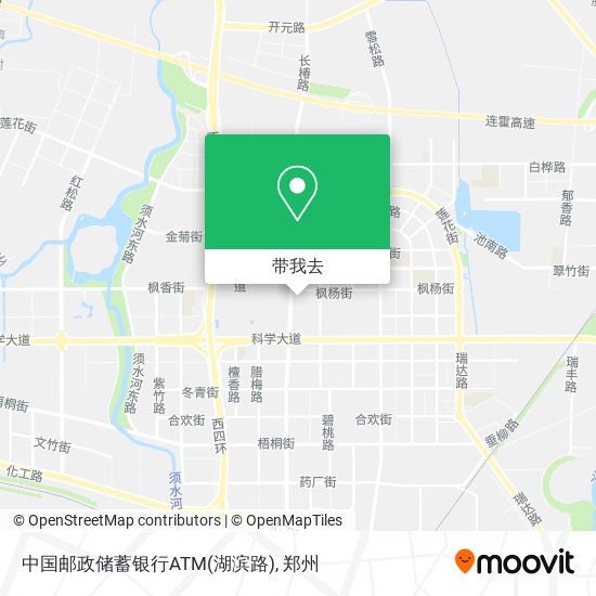 中国邮政储蓄银行ATM(湖滨路)地图