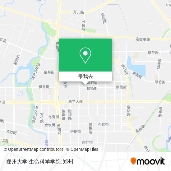 郑州大学-生命科学学院地图