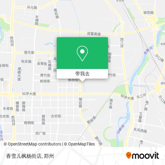 香雪儿枫杨街店地图
