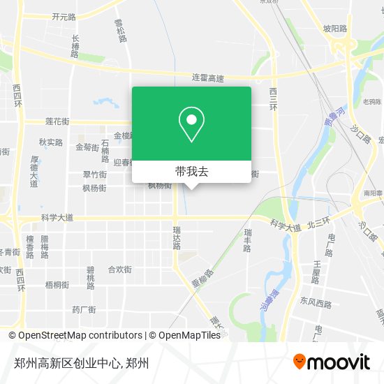 郑州高新区创业中心地图