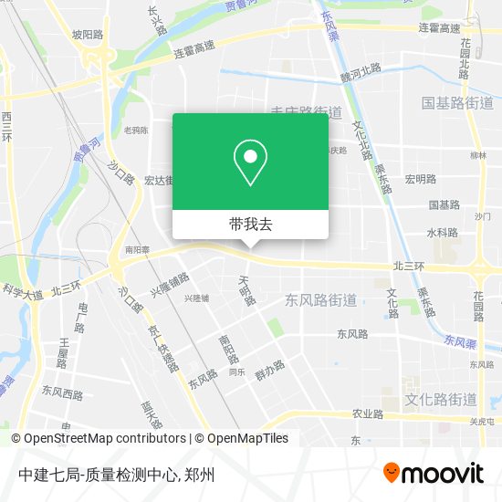 中建七局-质量检测中心地图