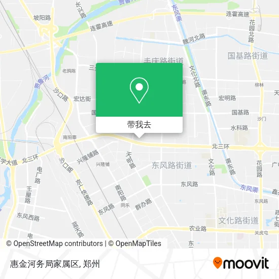 惠金河务局家属区地图
