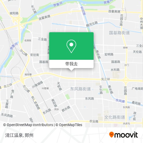 清江温泉地图